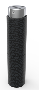 Cover profumo tascabile Monogram - Nero e grigio TCOV003 - AVS-AURA