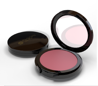 Fard compatto 'Warm Shade' - Raspberry Talc Free -FRD12 - AVS-AURA